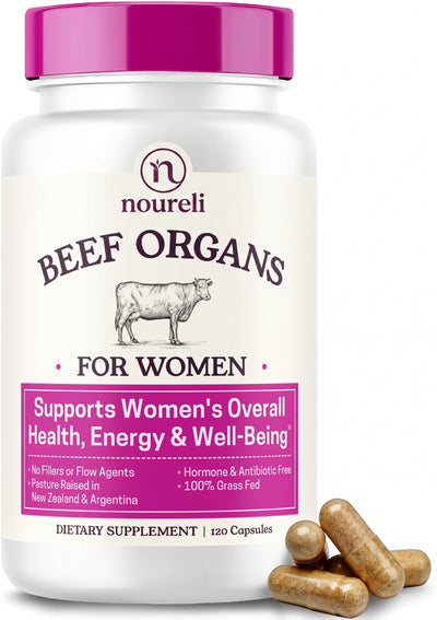 Beef Organs for Women — Iron + B12, Folate & Copper