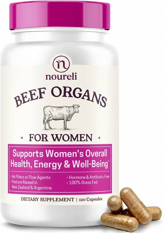 Beef Organs for Women — Iron + B12, Folate & Copper