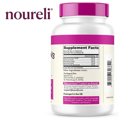 Beef Organs for Women — Iron + B12, Folate & Copper