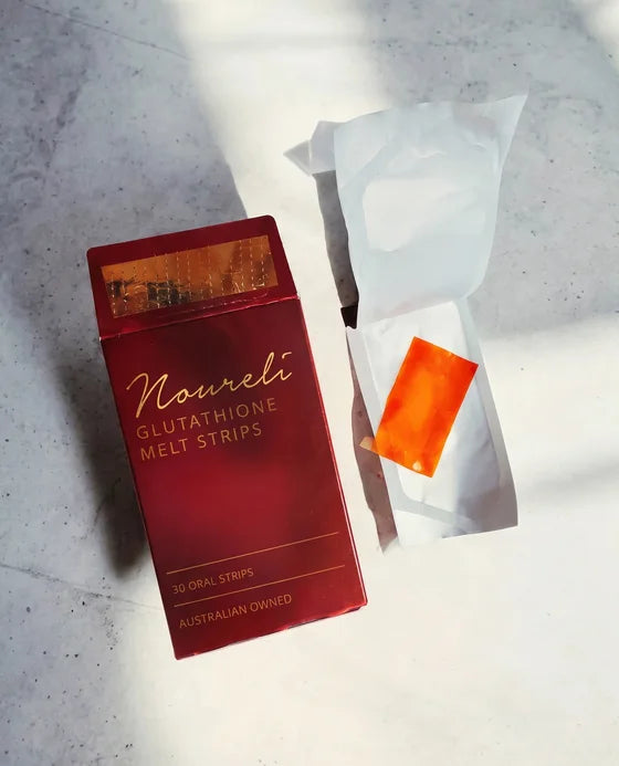 Noureli Glutathione Melt Strips feedback photo from Erika G
